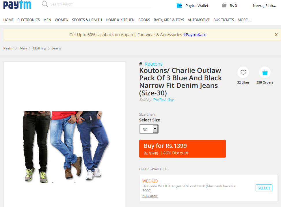 charlie outlaw jeans online shopping